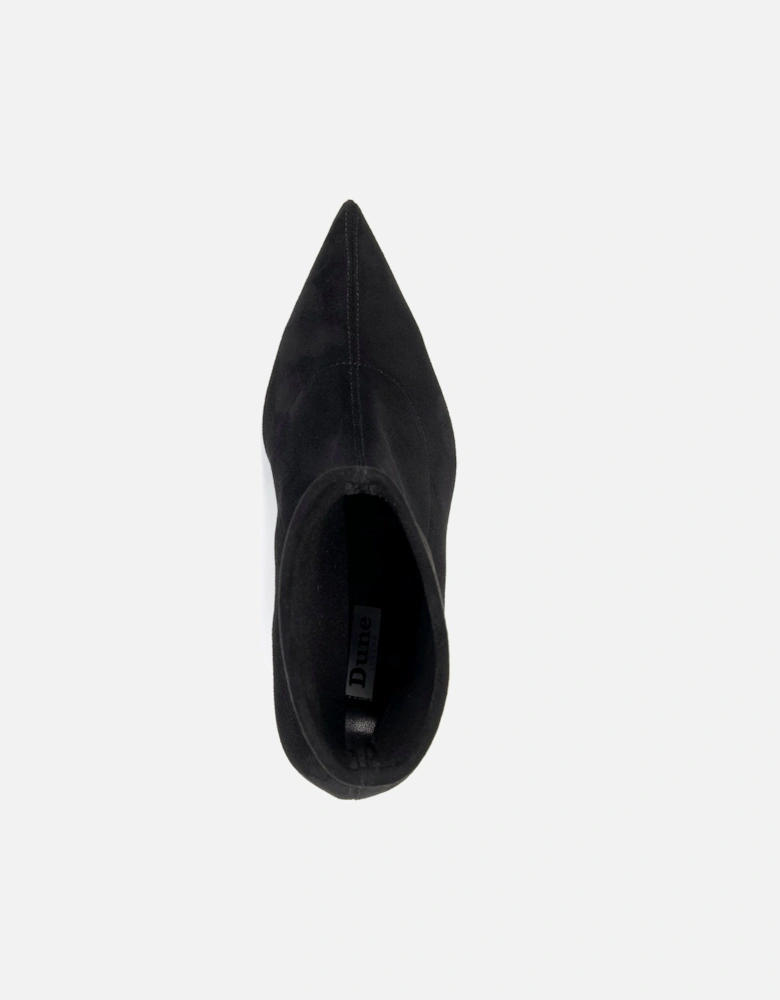 Ladies Odella - Flare-Heel Ankle Boots