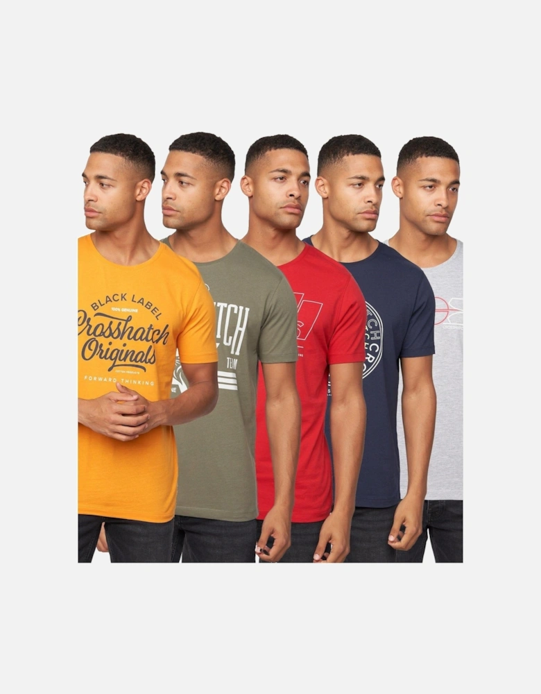 Mens Blowella Assorted Designs T-Shirt (Pack of 5)