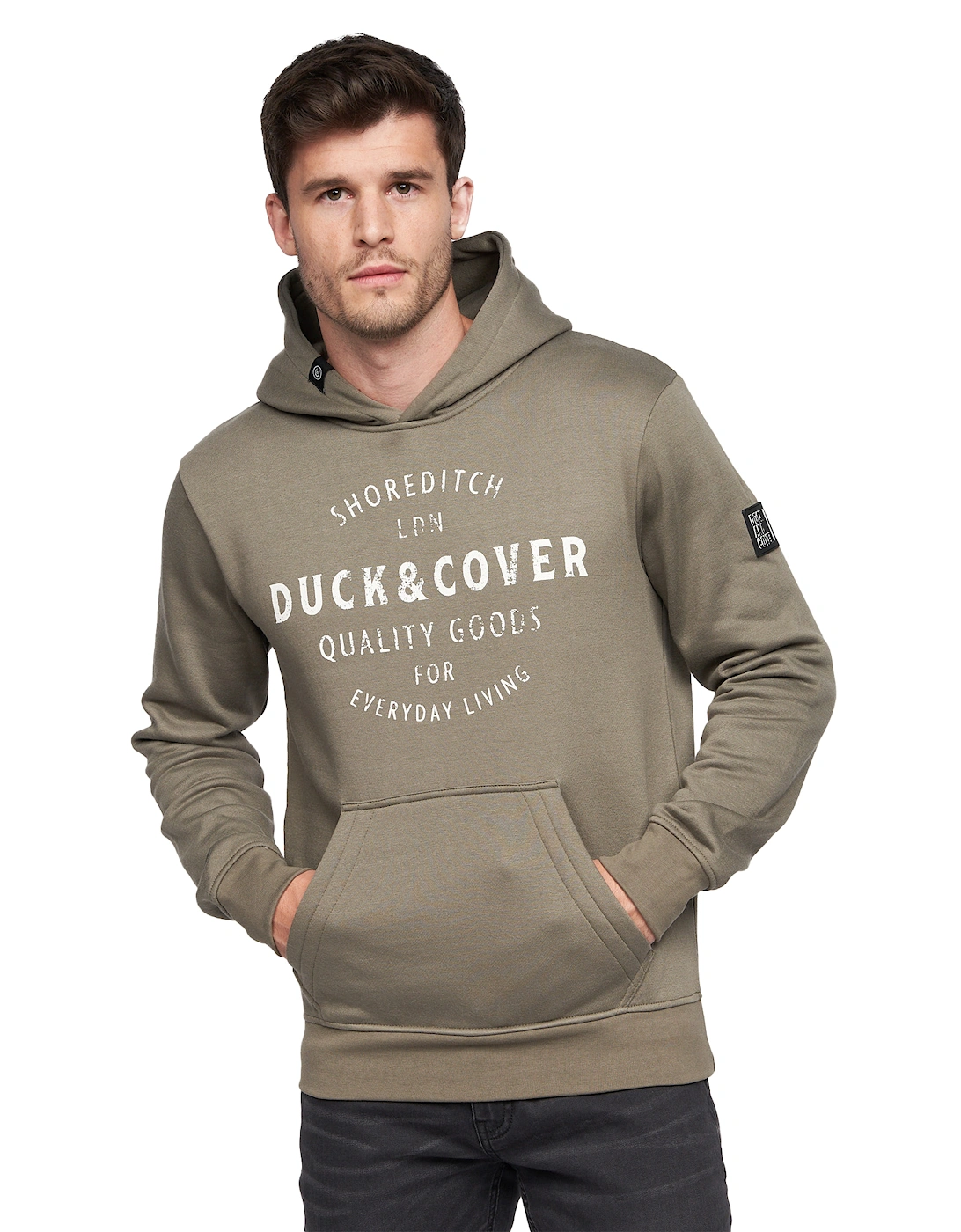 Duck and Cover Mens Stocktons Hoodie, 6 of 5