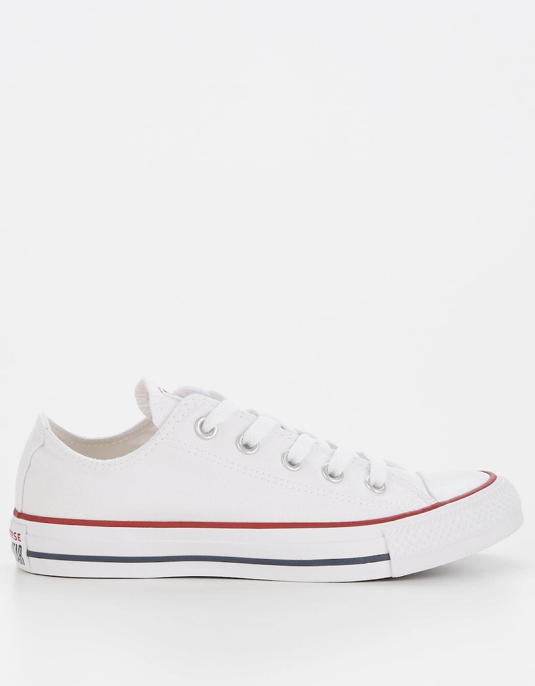 Unisex Ox Trainers - White, 8 of 7