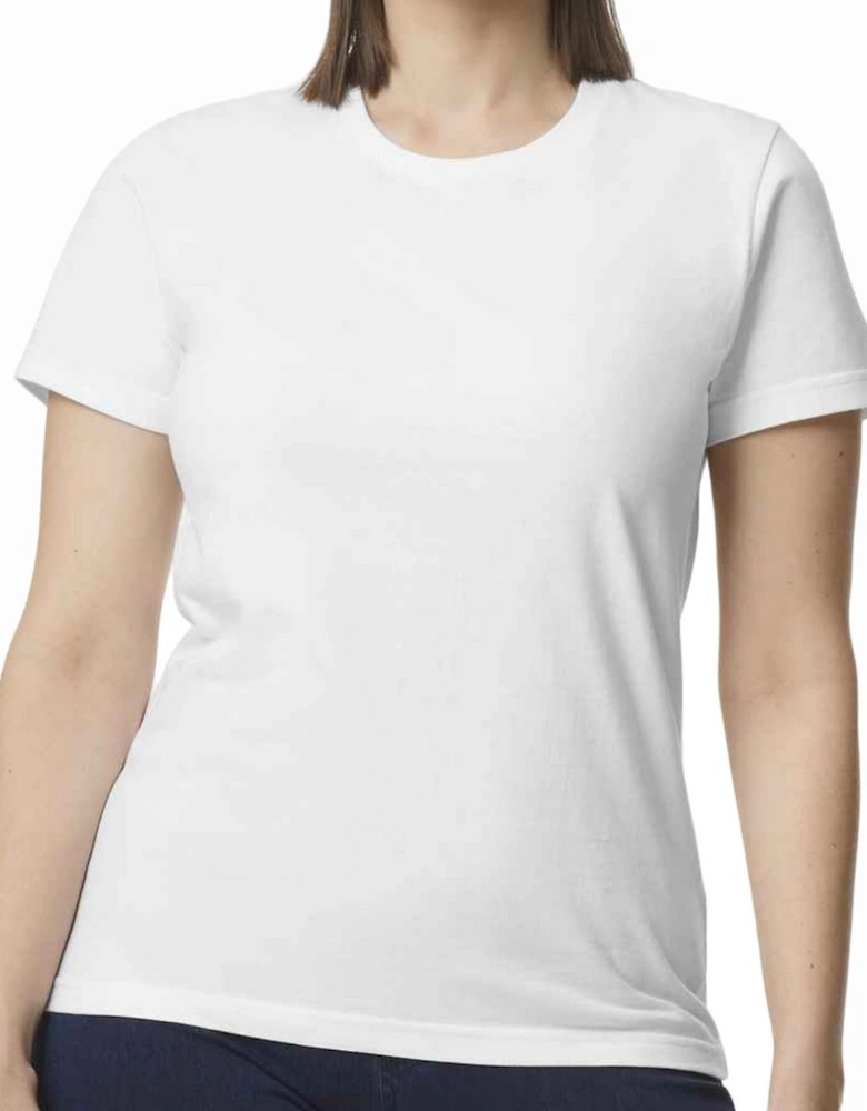 Womens/Ladies Midweight Soft Touch T-Shirt