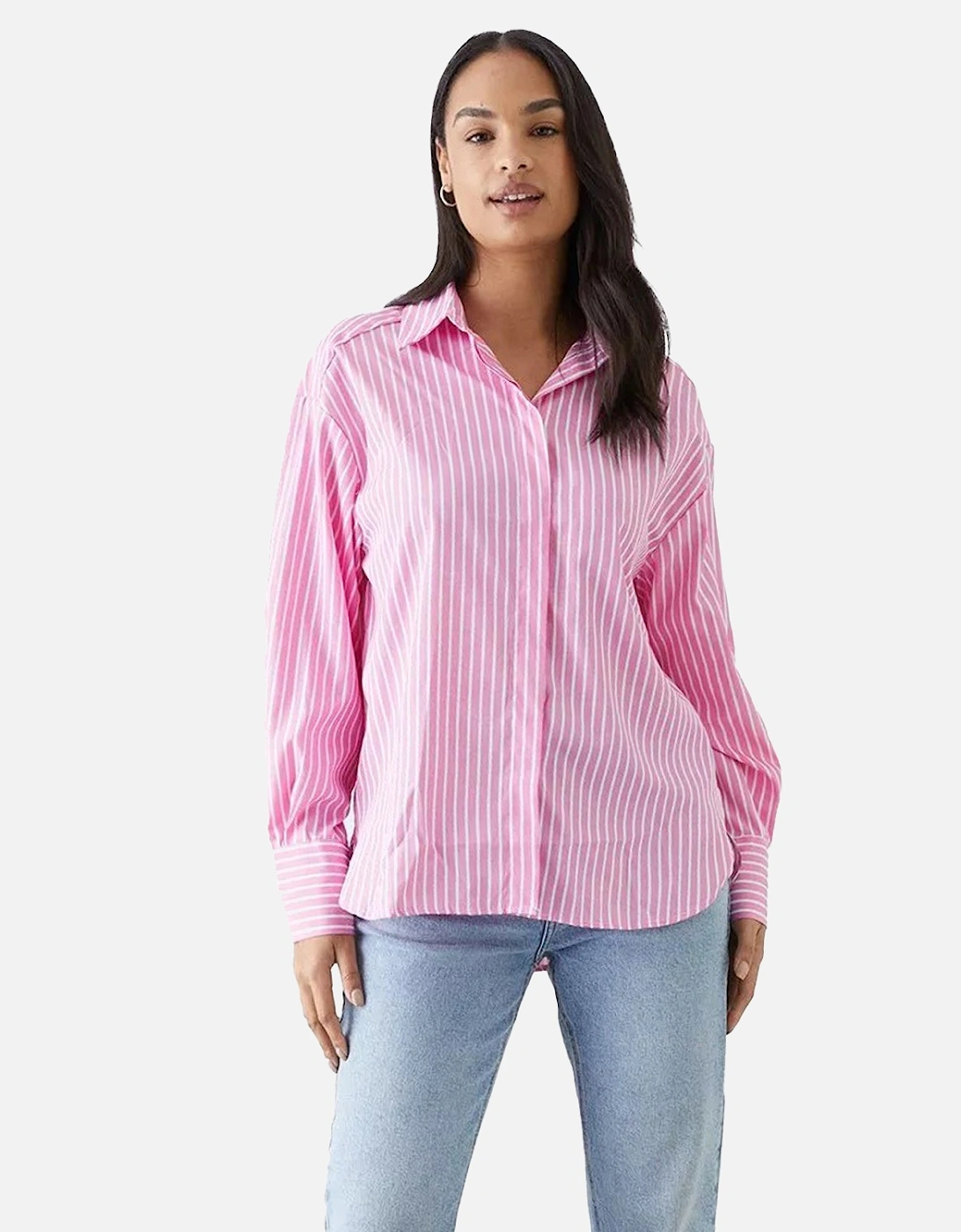 Womens/Ladies Striped Shirt, 5 of 4