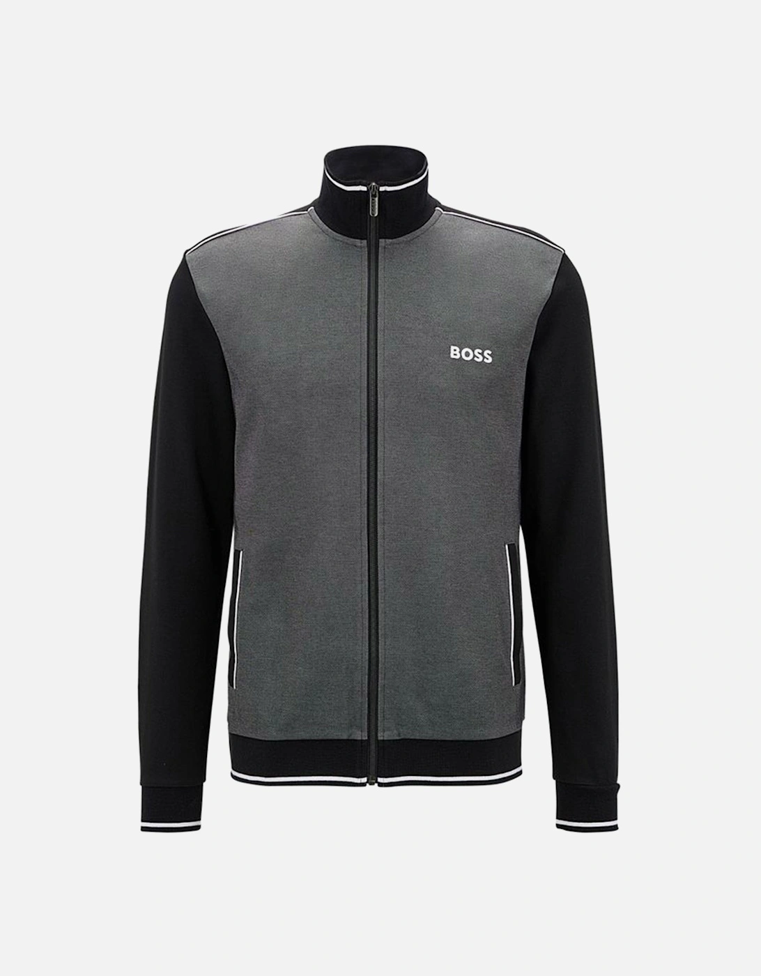 Mens Tracksuit Jacket Black, 3 of 2