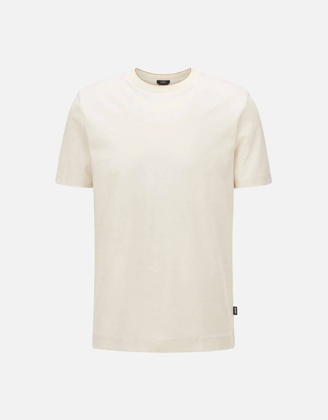 Hugo Mens Cotton T-shirt Cream, 2 of 1