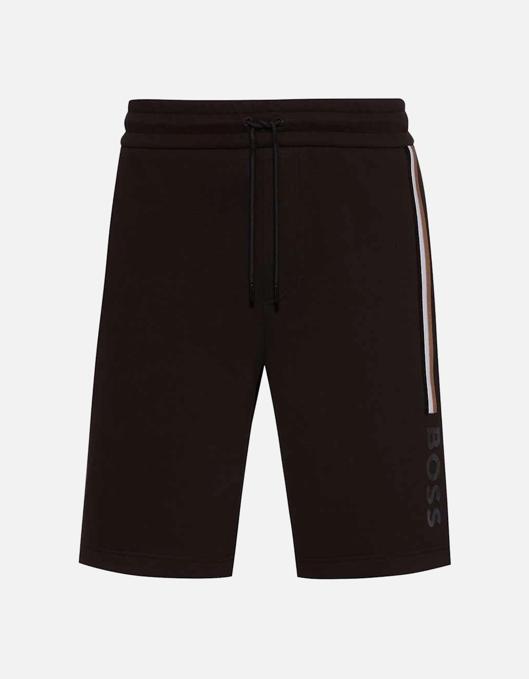 Hugo Mens Stripped Logo Shorts Black, 2 of 1