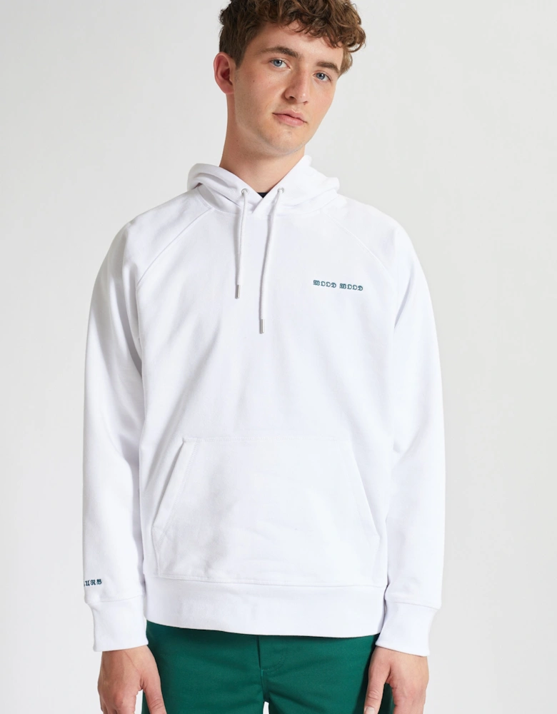 WoodWood Fred JC Mask Hoodie - White