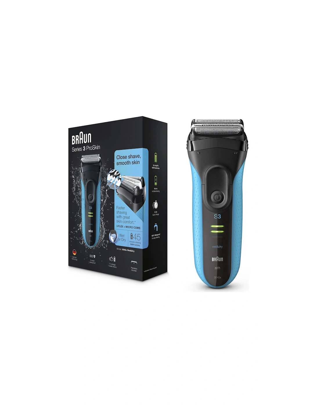 Series 3 340S4 Foil Wet and Dry Shaver, 2 of 1