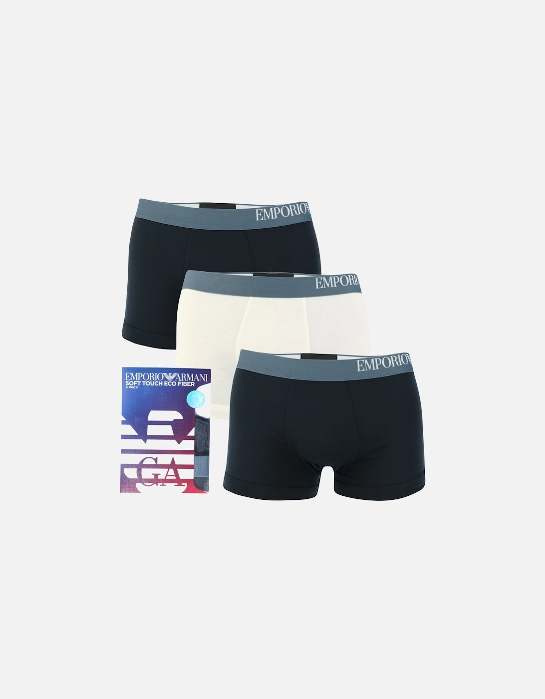 Mens 3-Pack Boxer Briefs, 2 of 1
