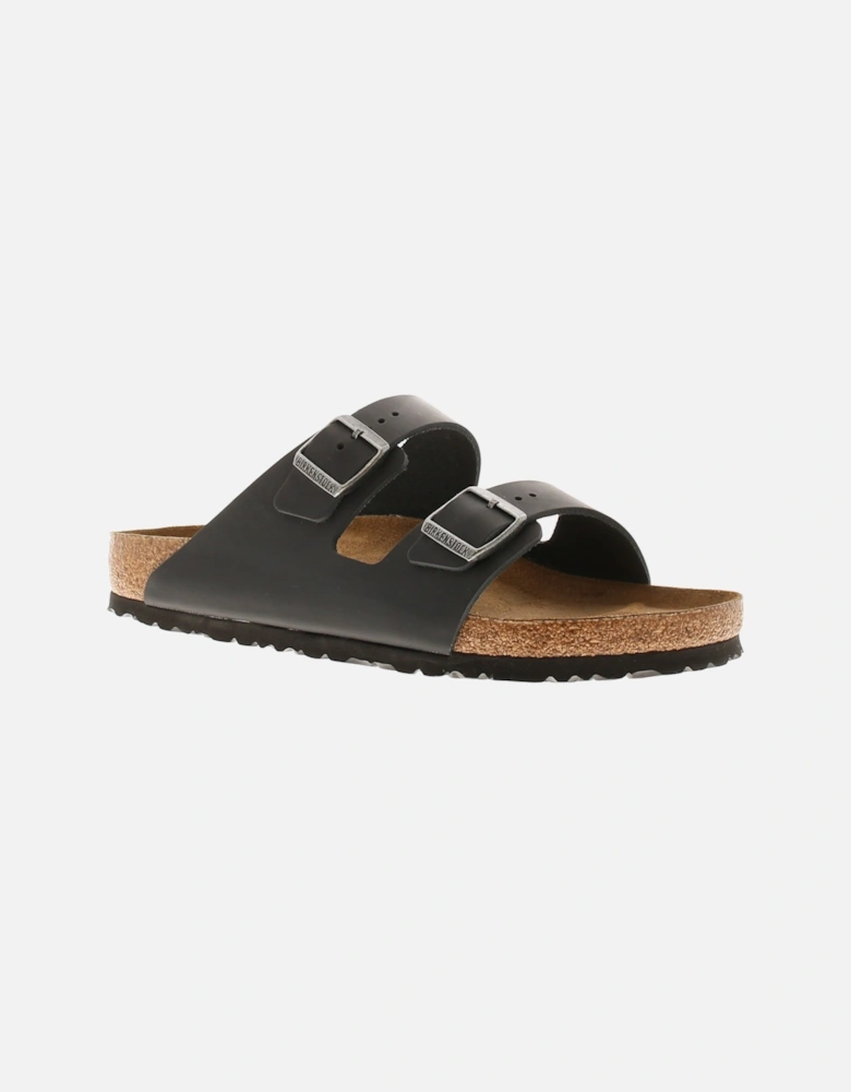 Birkenstock Unisex Flat Sandals Arizona Buckle Fastening black UK Size