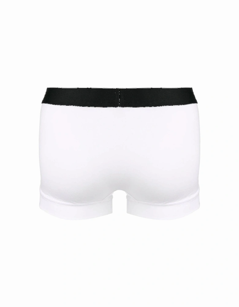 2 Pack Cotton Boxers White