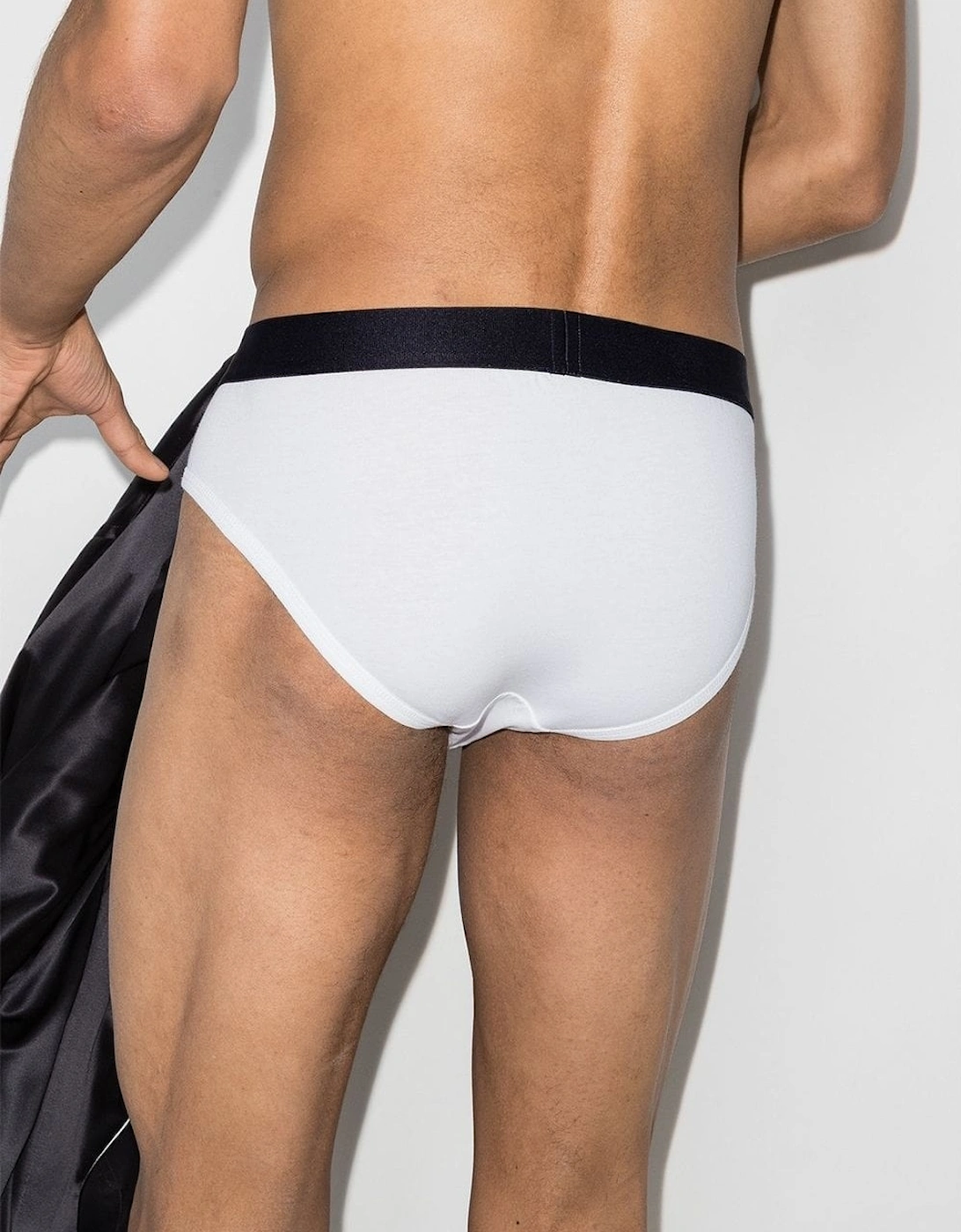 Logo Waistband Pack of Two Briefs