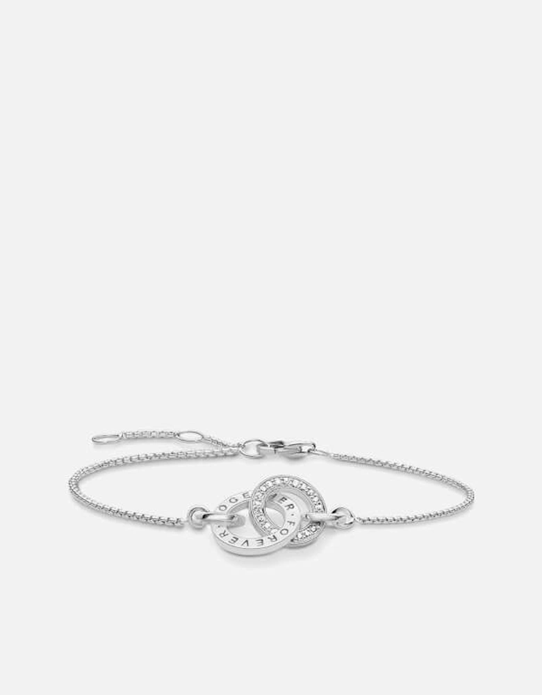 Women's Bracelet - White/Silver