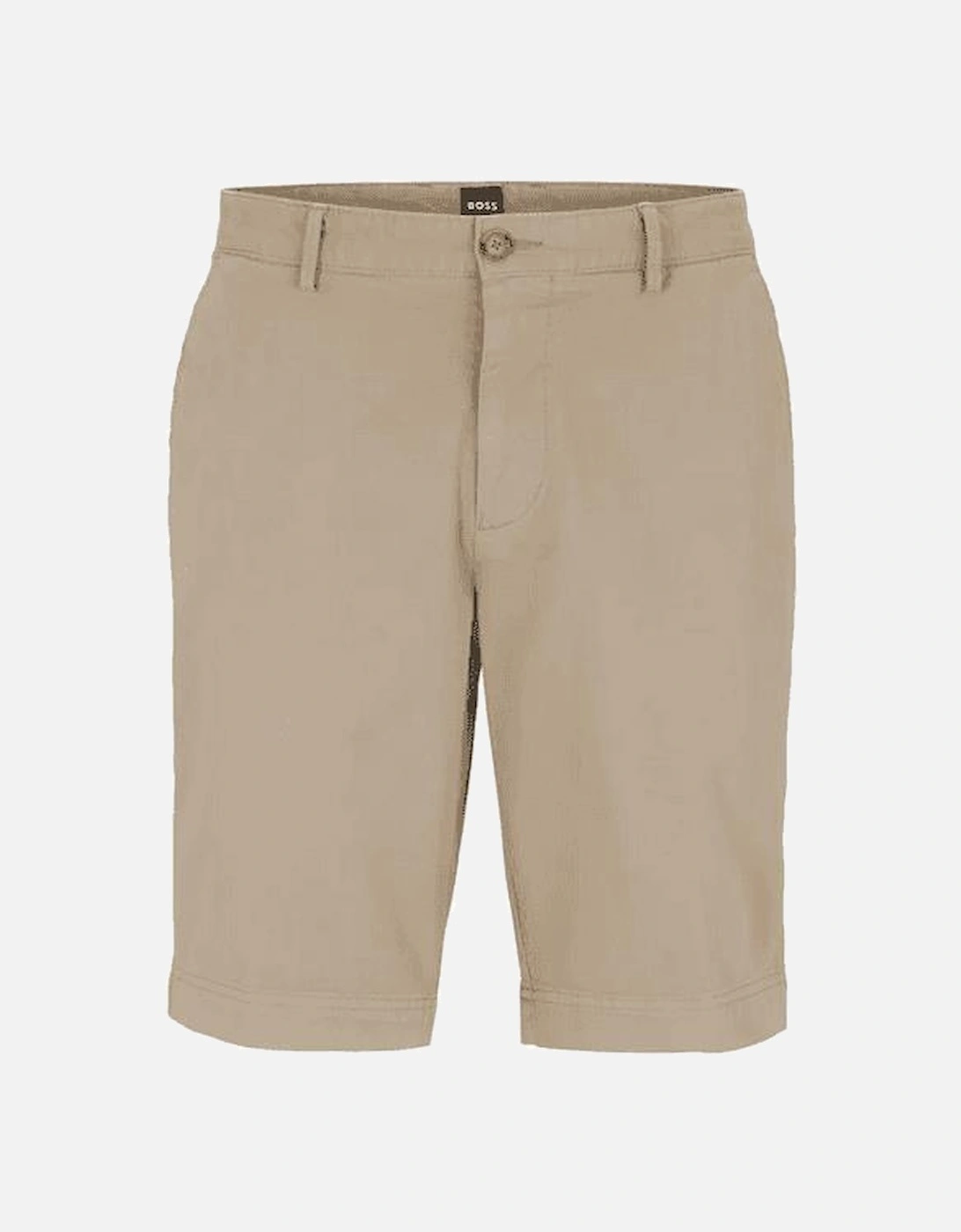 SLICE-SHORT Open Beige Slim Fit Chino Shorts, 4 of 3