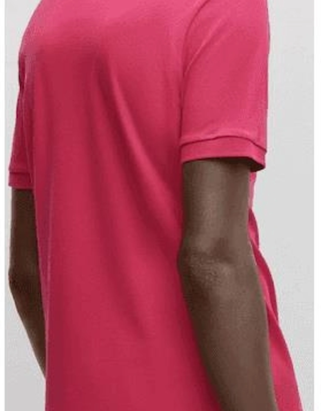 Passenger Patch Logo Cotton Pink Polo Shirt