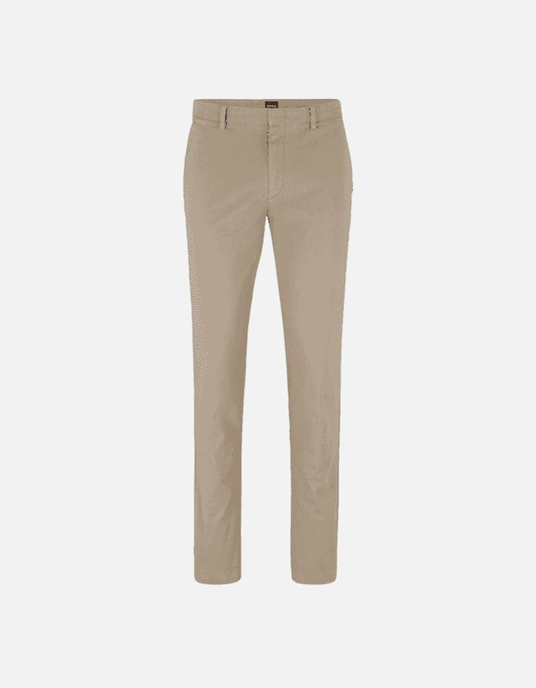 Kaito-1 Beige Slim Fit Chino Trousers
