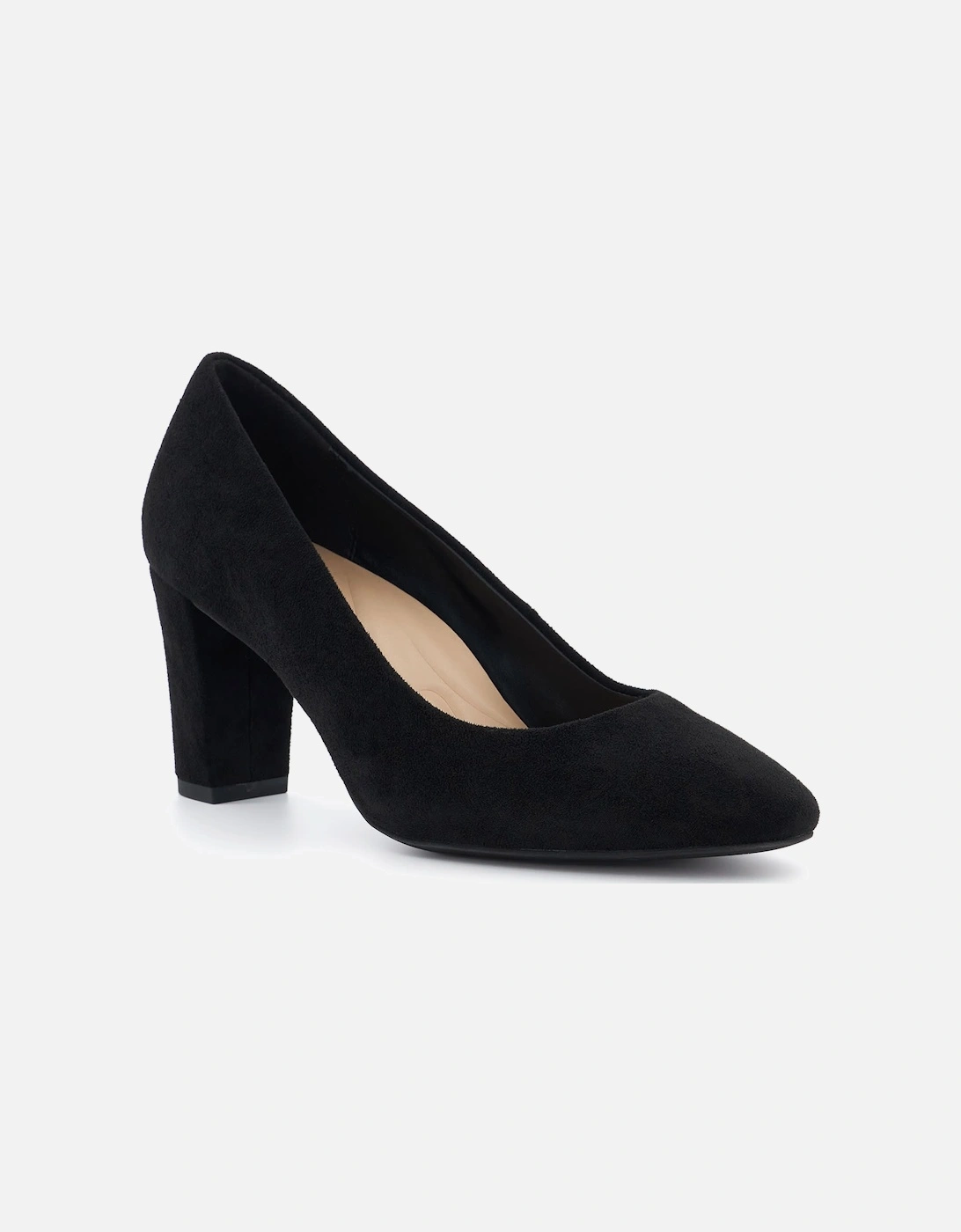 Ladies Birdie - Block-Heeled Court Shoes, 6 of 5