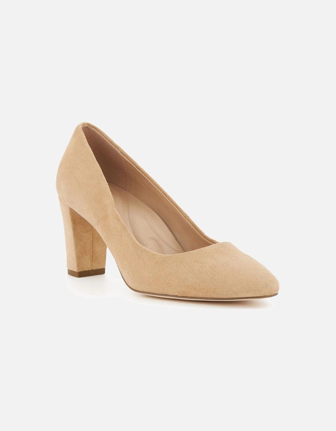 Ladies Birdie - Block-Heeled Court Shoes, 6 of 5