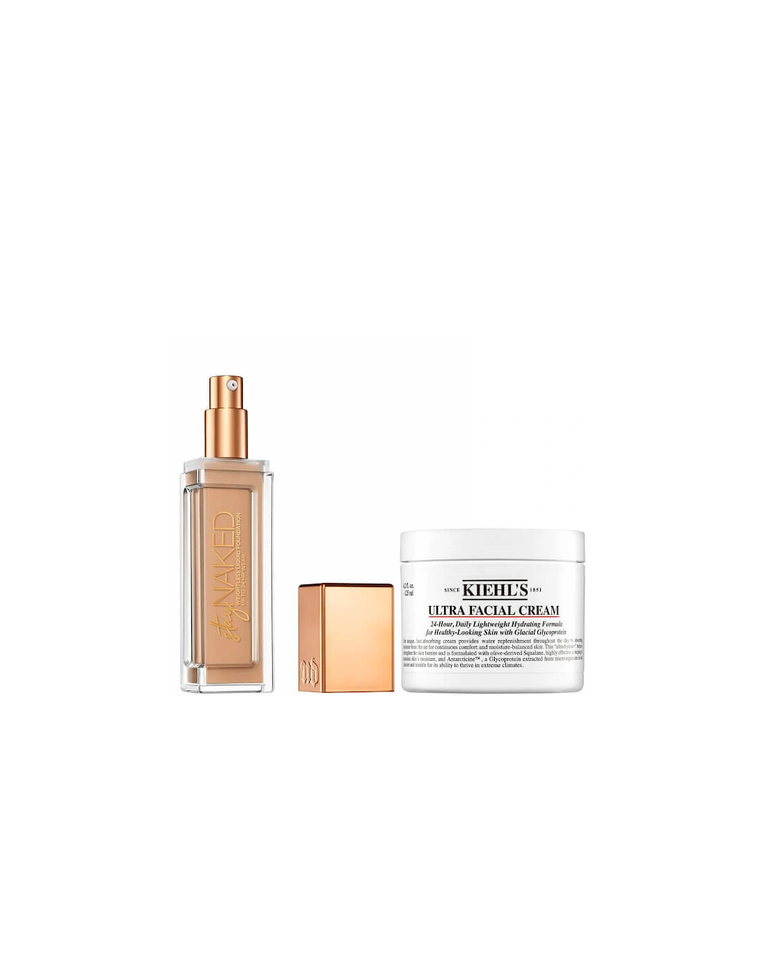 Stay Naked Foundation x Kiehl's Ultra Facial Cream 50ml Bundle - 40WY, 2 of 1