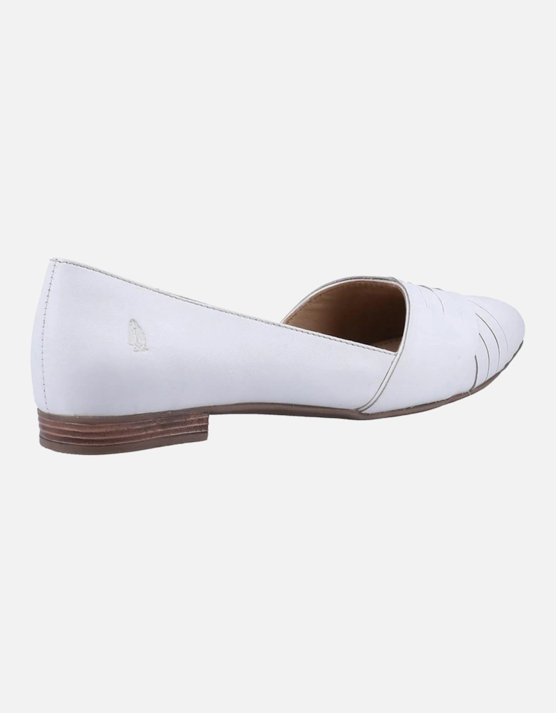 Womens/Ladies Marley Ballerina Leather Slip On Shoes