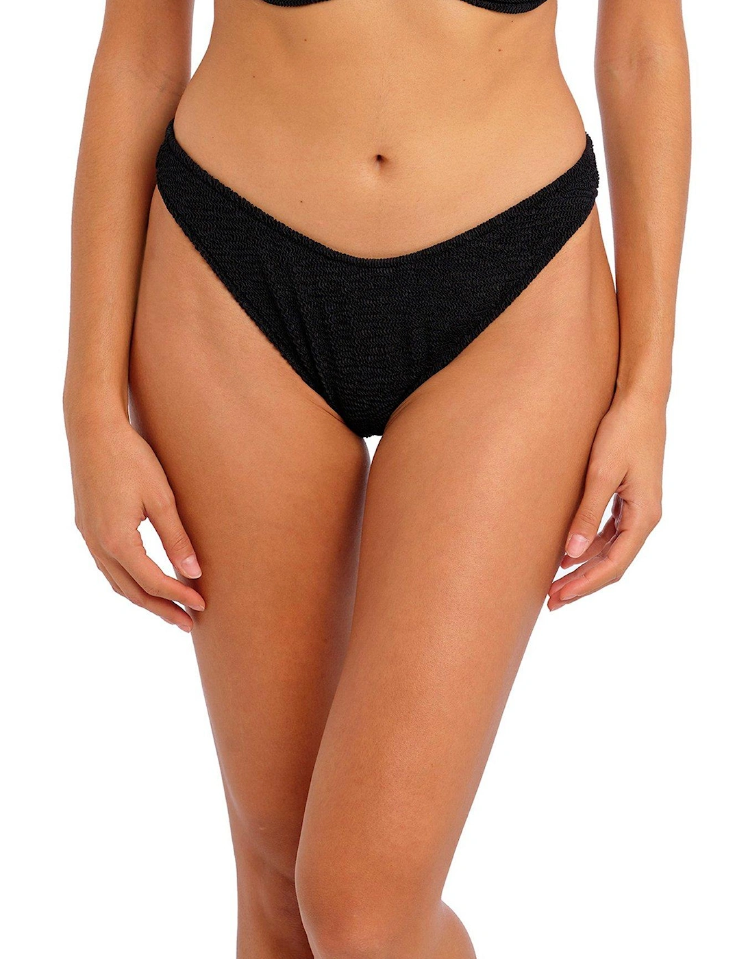 Ibiza Waves High Leg Bikini Brief - Black, 3 of 2