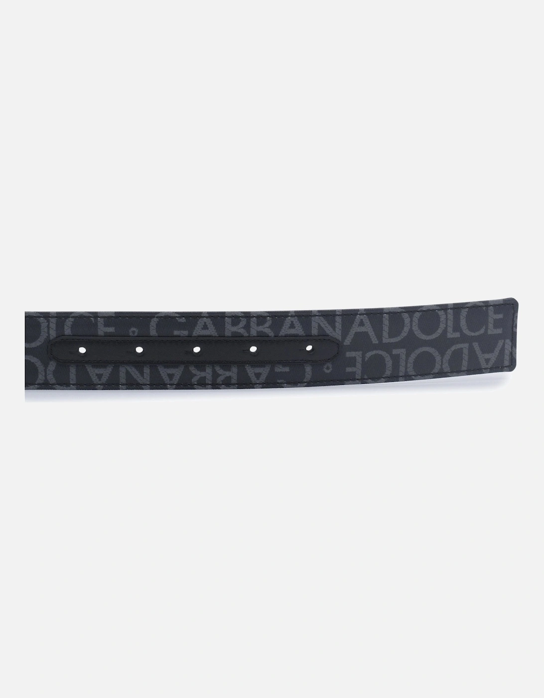 Reversible Over Logo Belt Black