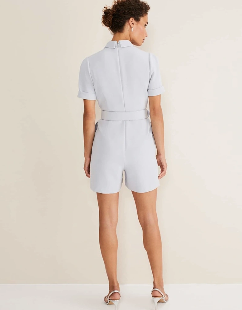 Etta Embelished Collar Playsuit