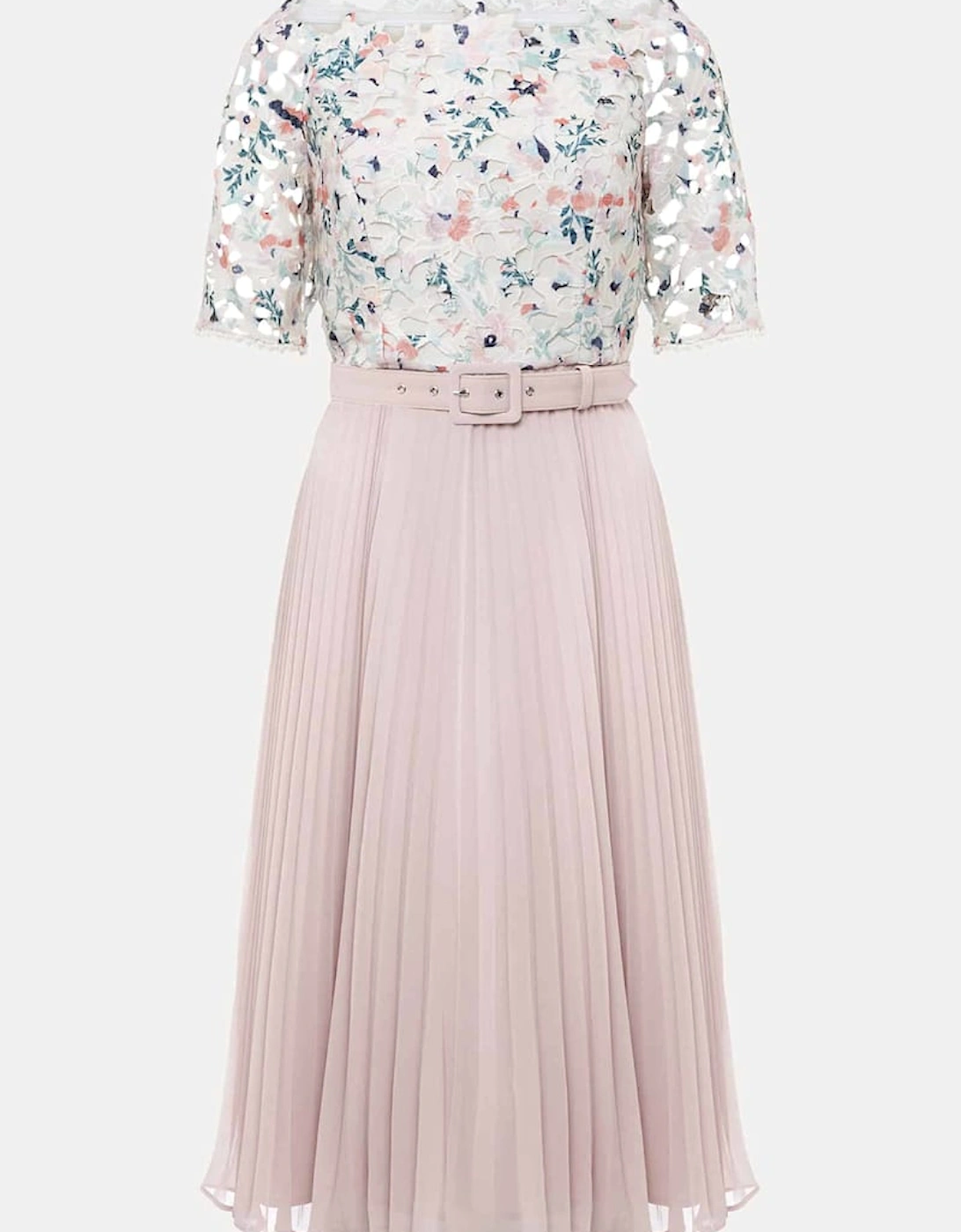 Franky Floral Lace Midi Dress