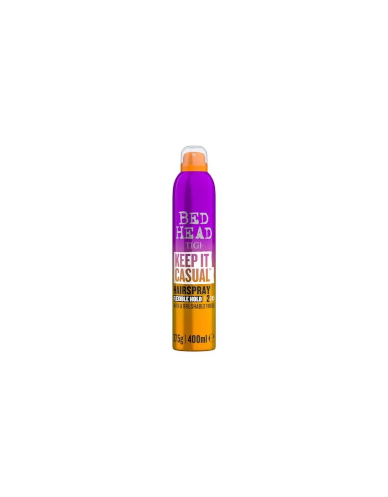 Bed Head by Keep it Casual Flexible Hold Hairspray 400ml