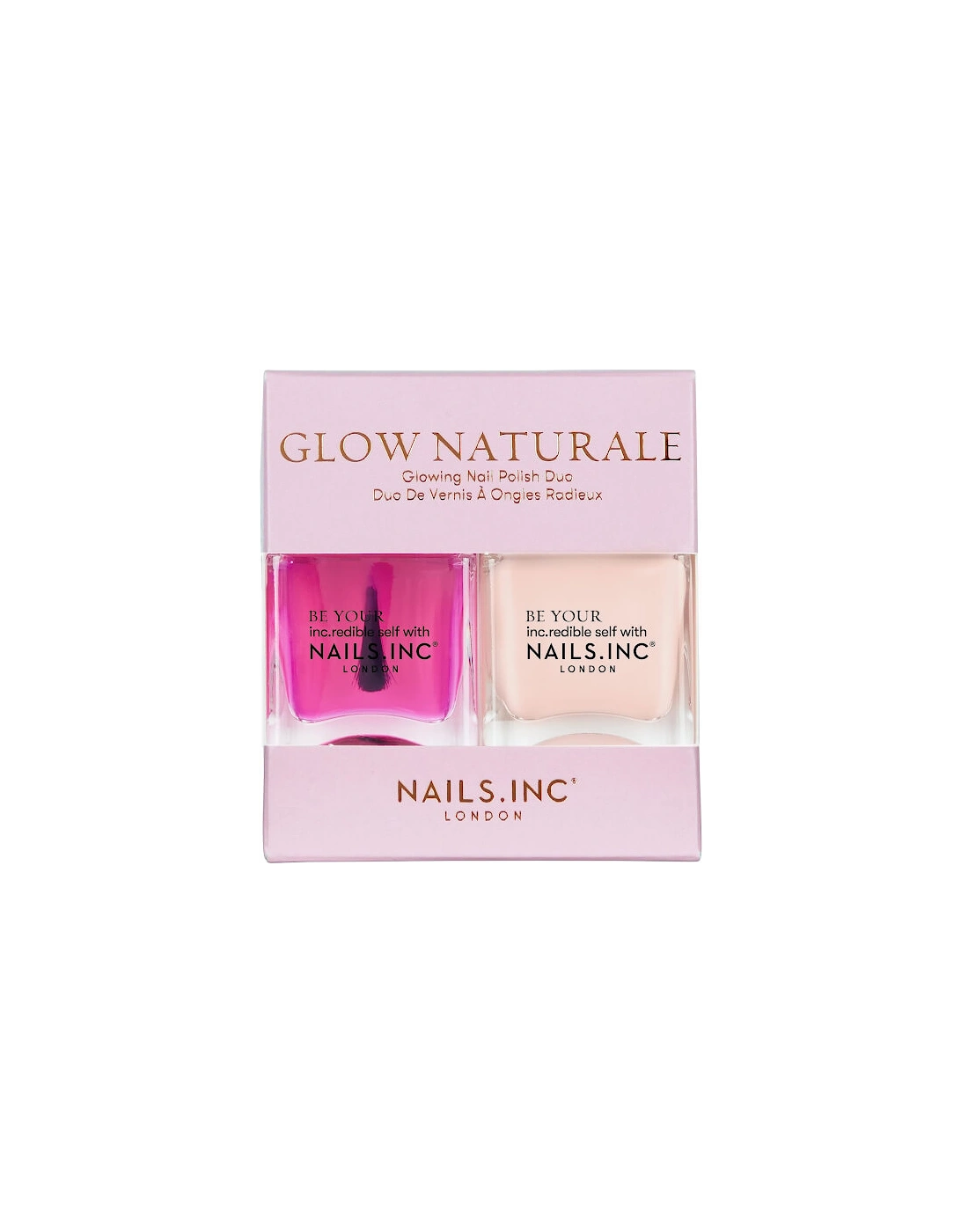 nails inc. Glow Naturale Nail Polish Duo, 2 of 1