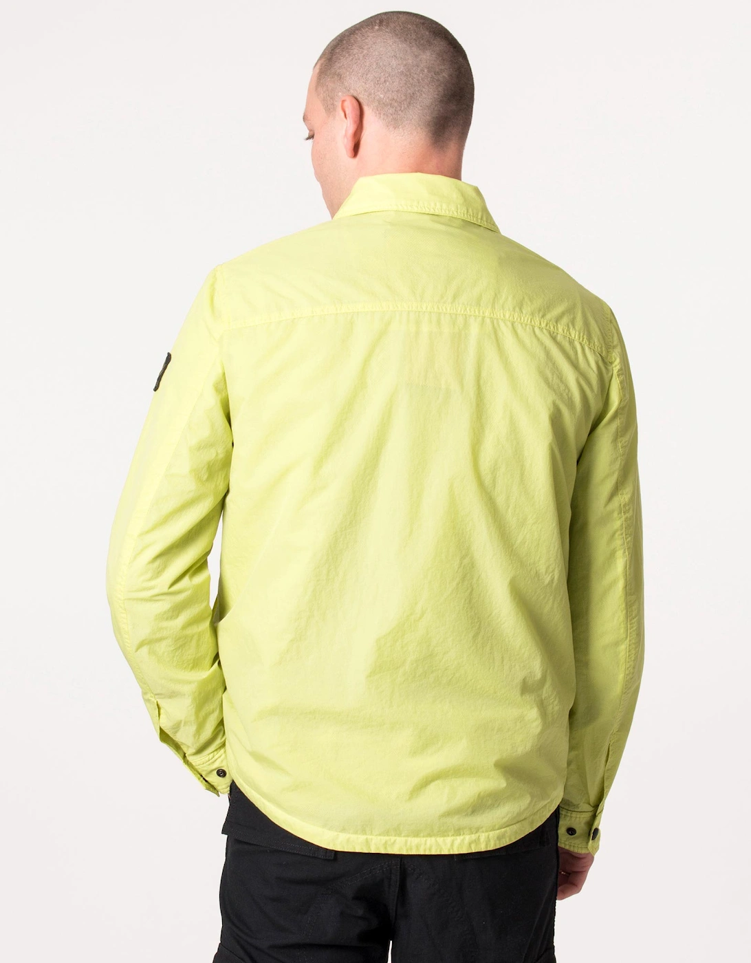 Garment Dyed Ripstop Rail Overshirt