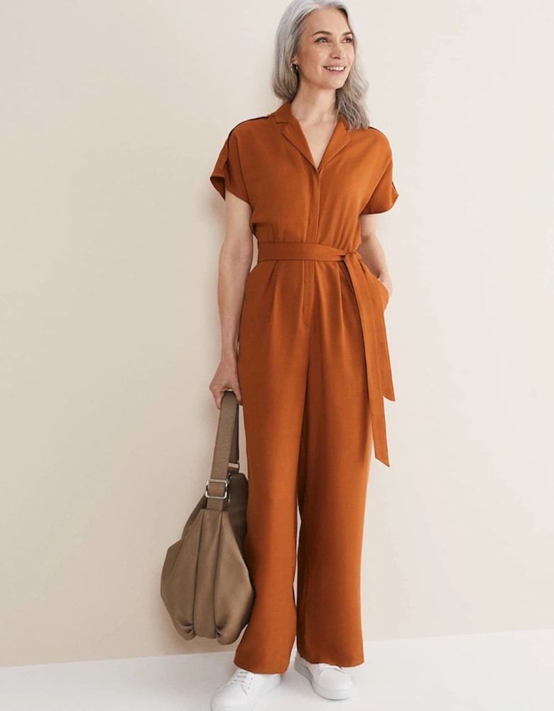 Cora Belted Jumpsuit