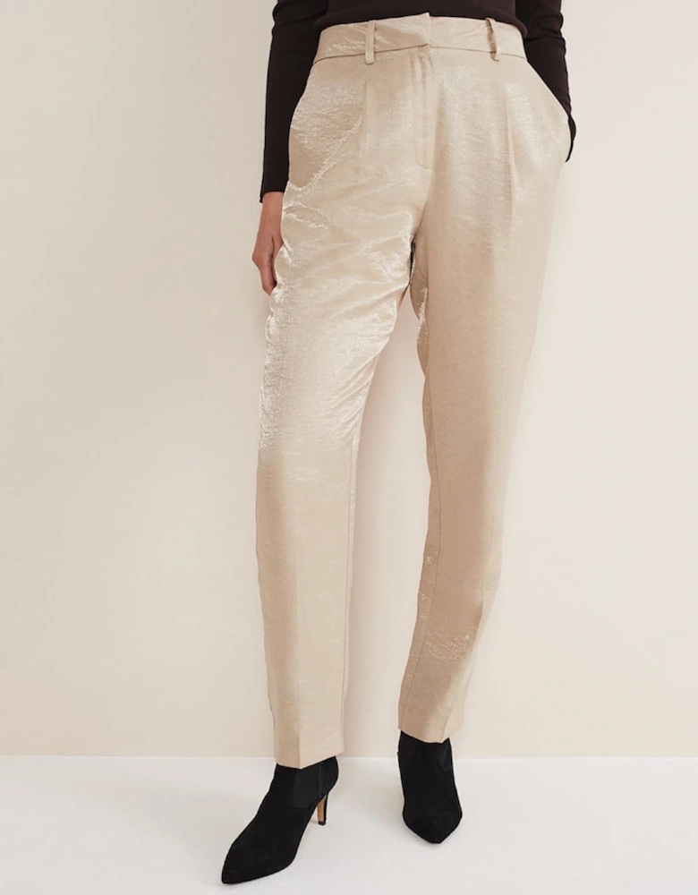 Kehlani Shimmer Peg Trouser Co-Ord