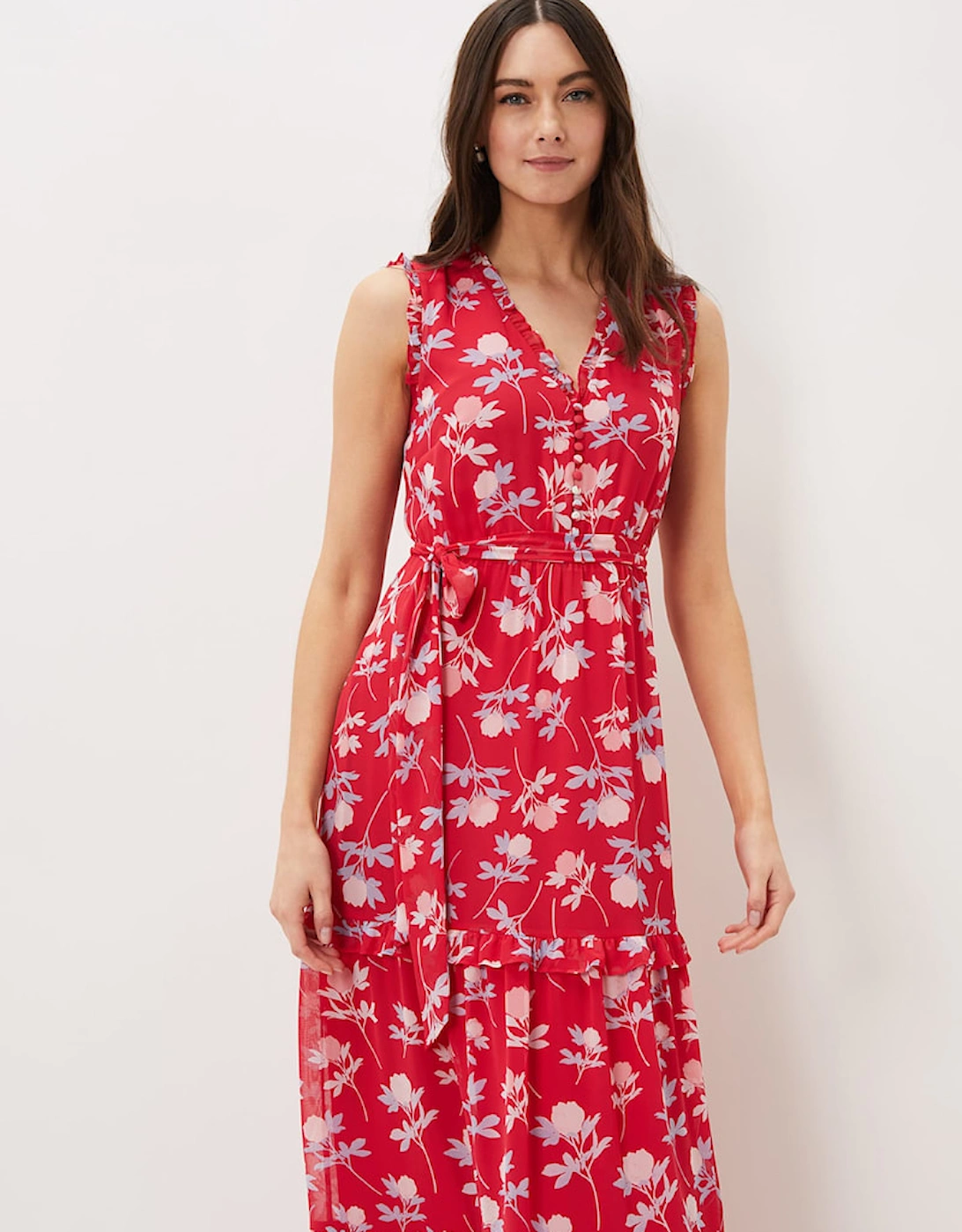 Antonella Floral Tiered Maxi Dress