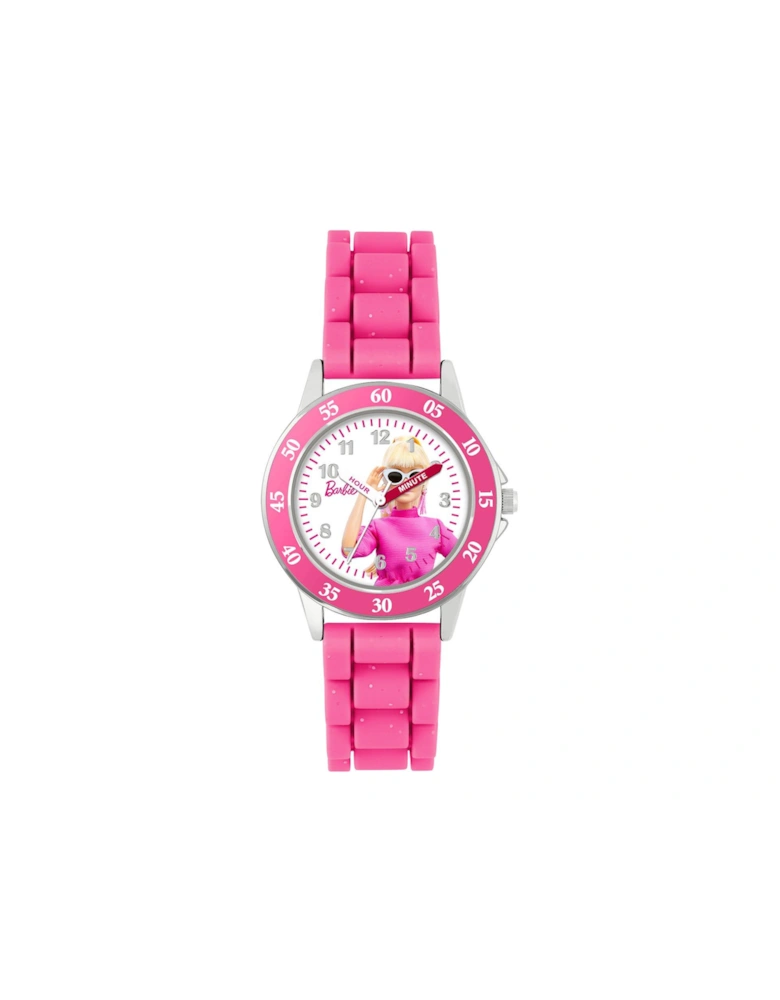 Pink Time Teacher Watch