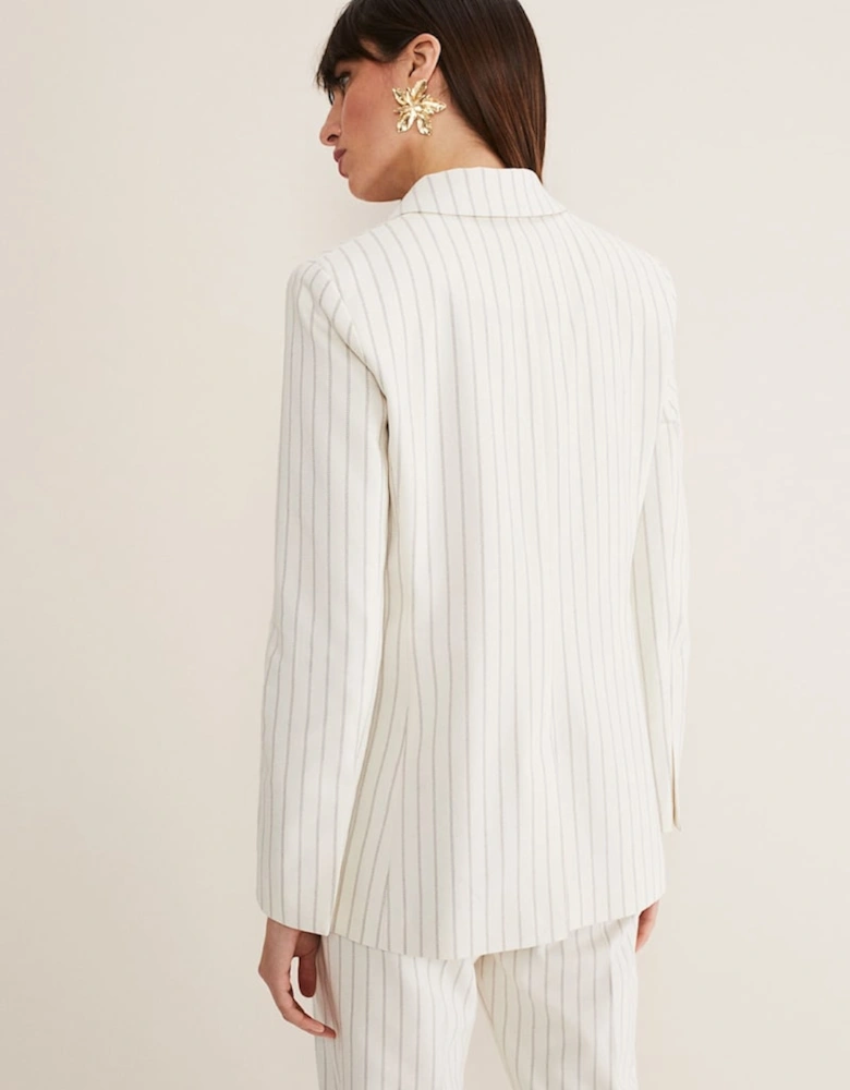 Ariella Pinstripe Blazer