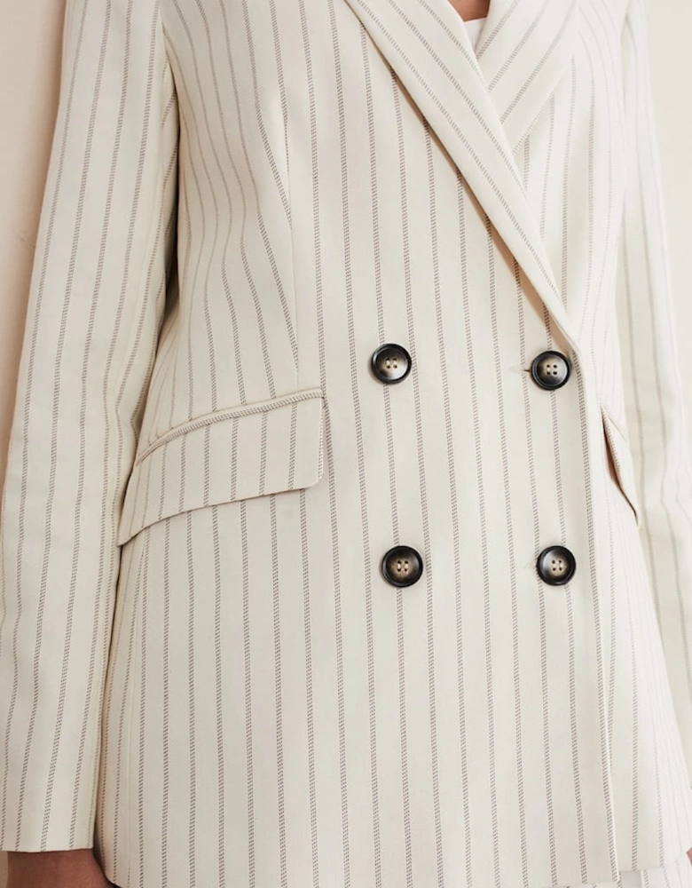 Ariella Pinstripe Blazer