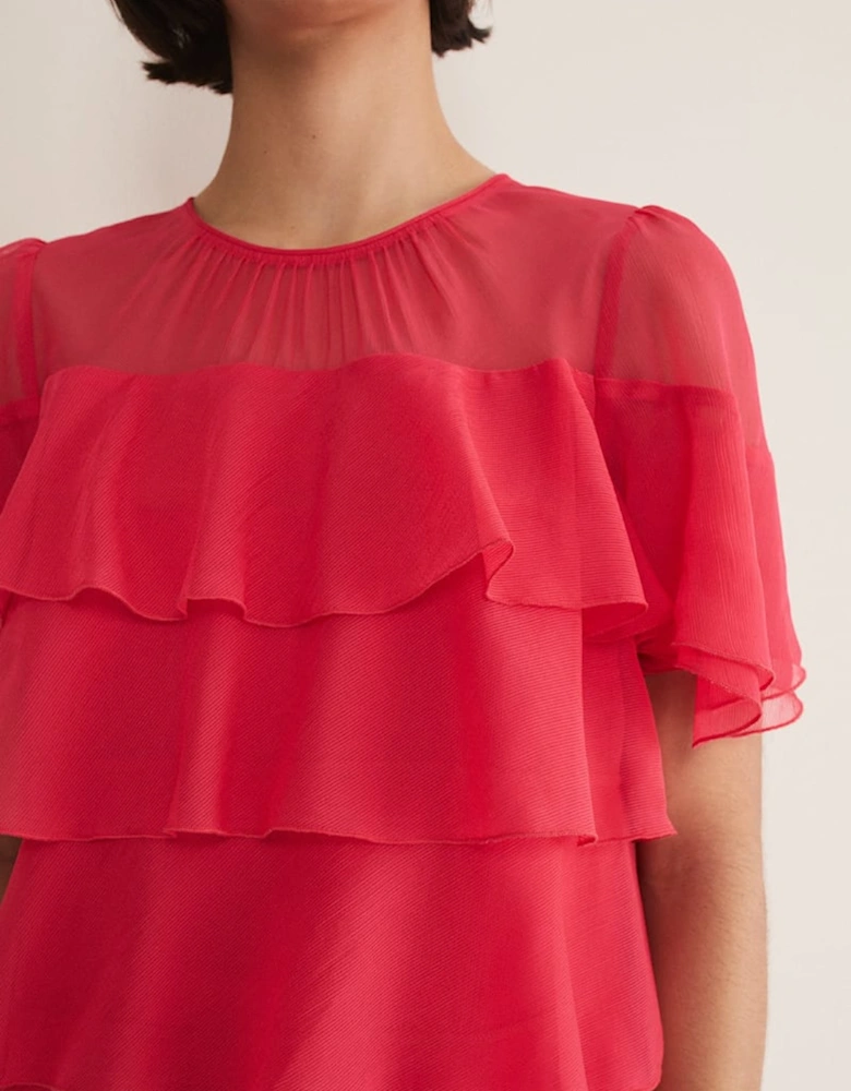 Stacey Ruffle Blouse