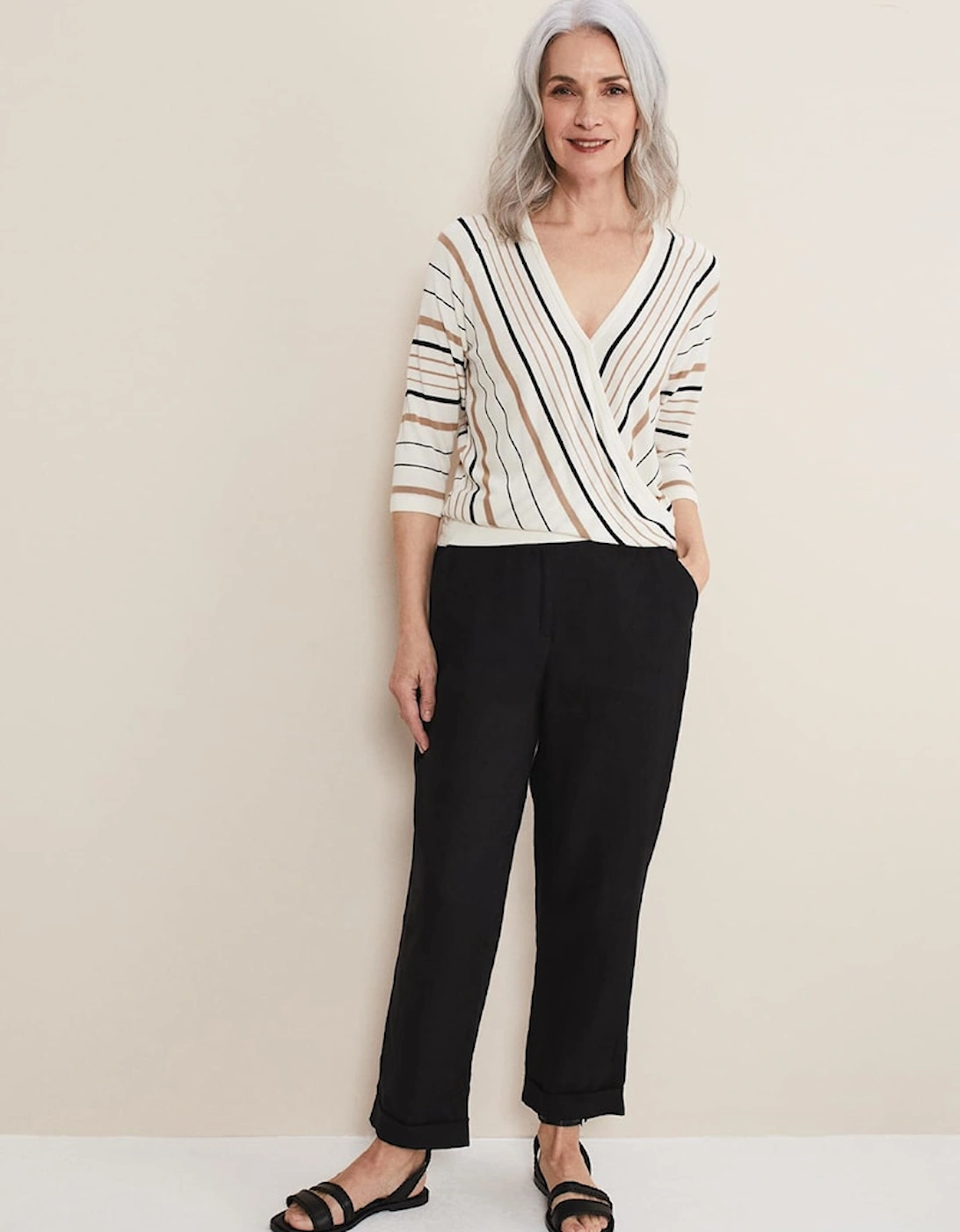 Leonna Striped Knit