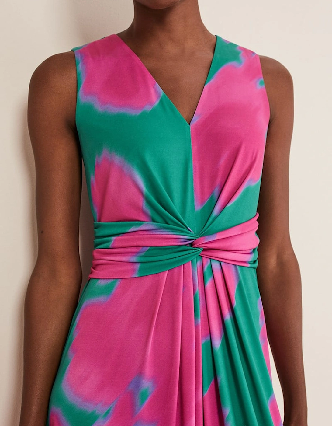 Madison Abstract Maxi Dress