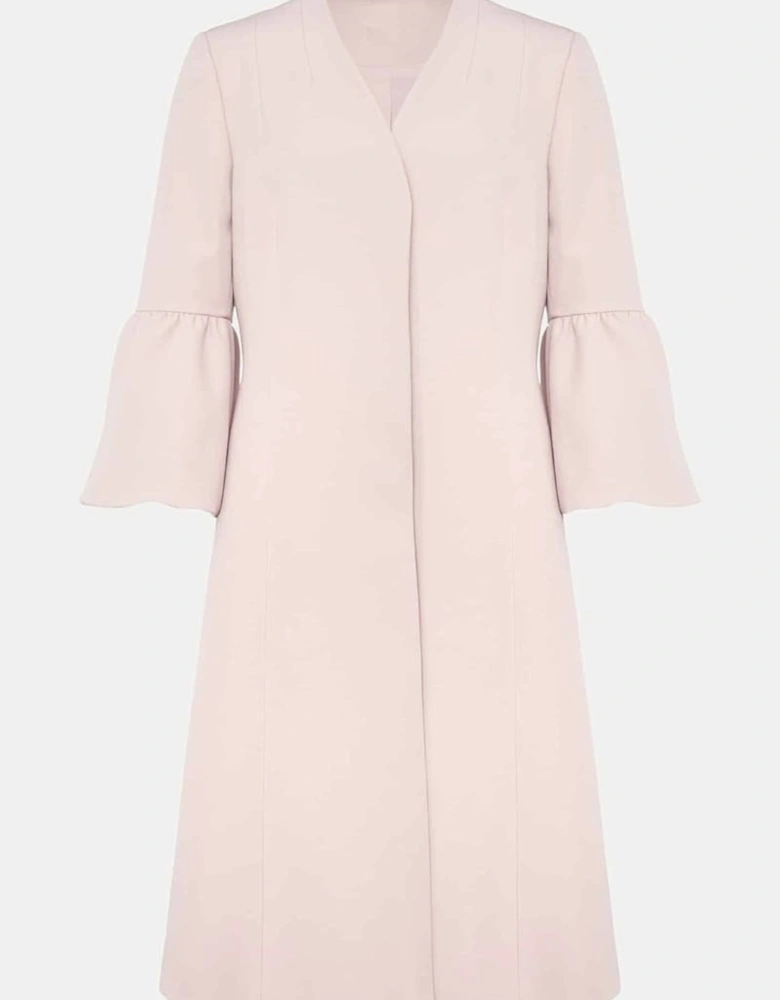 Cheryl Frill Cuff Occasion Coat