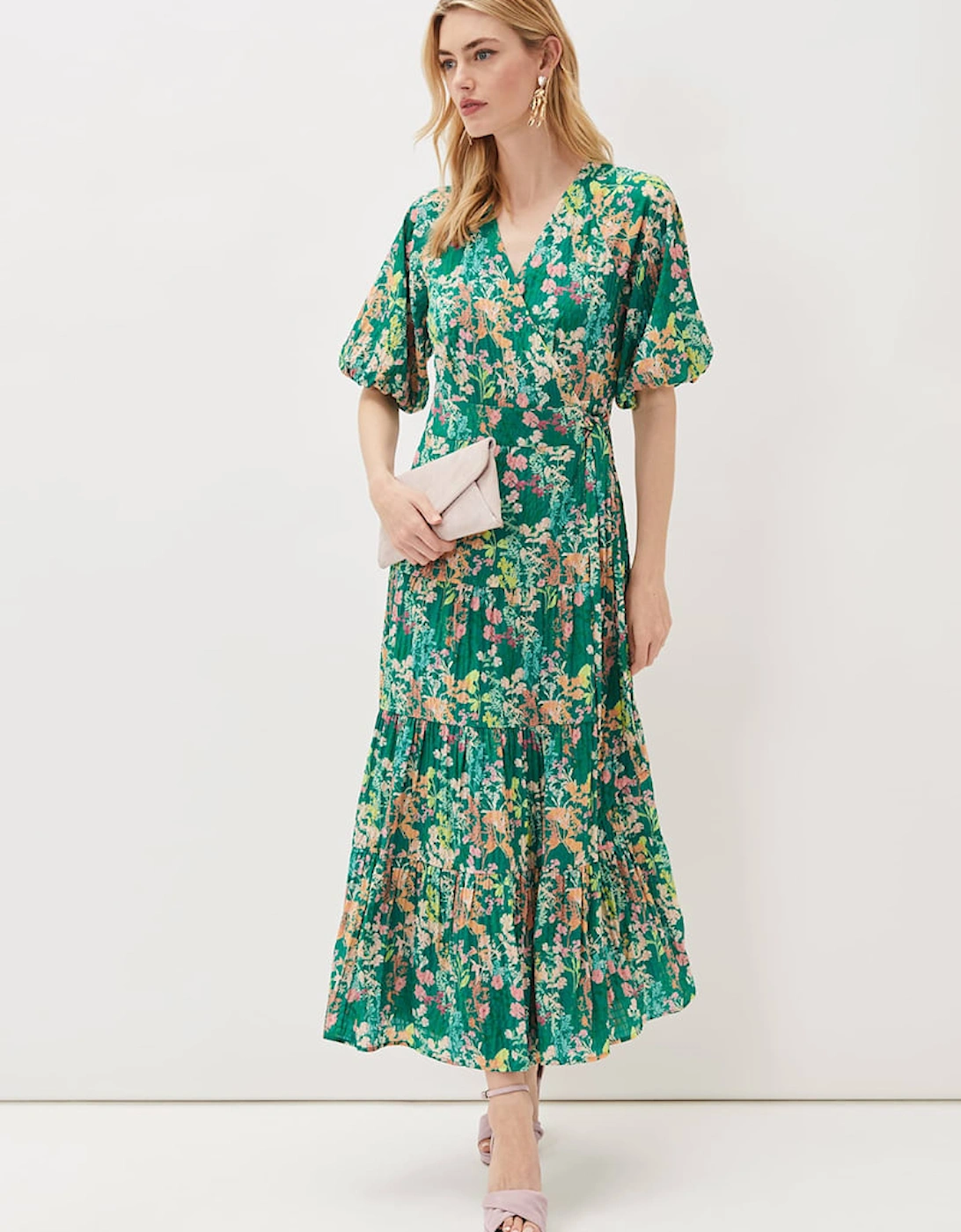 Morven Wrap Maxi Dress