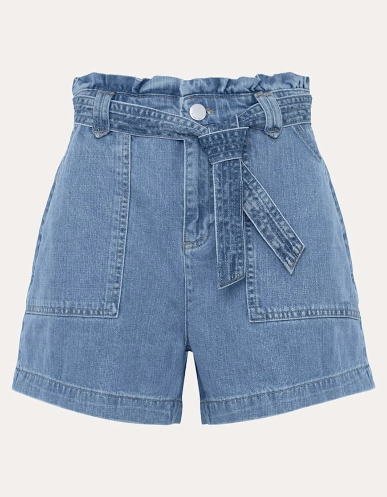 Pollie Denim Cargo Short