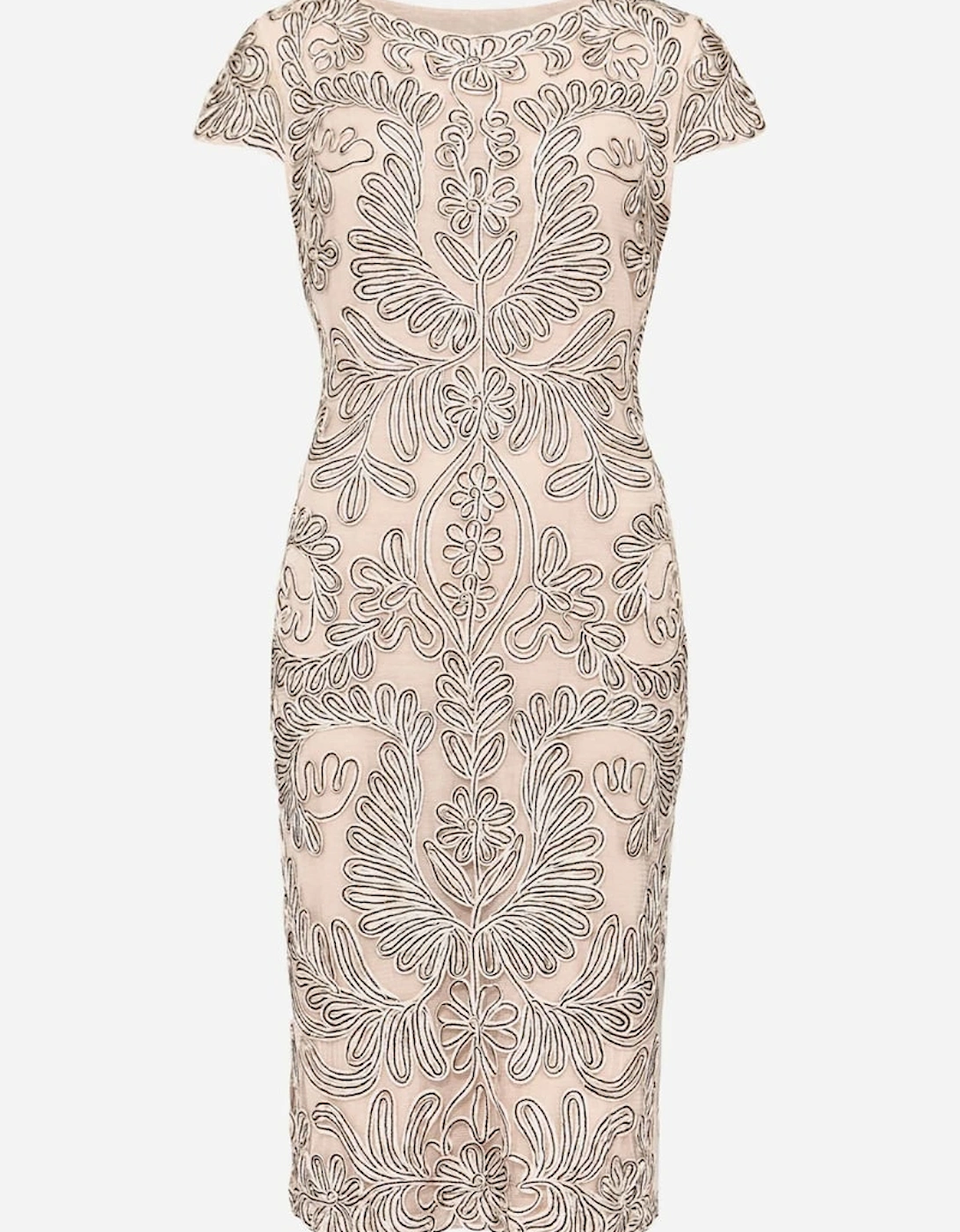 Genevieve Tapework Lace Dress