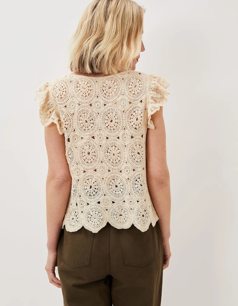 Paulie Crochet Pattern Knit top