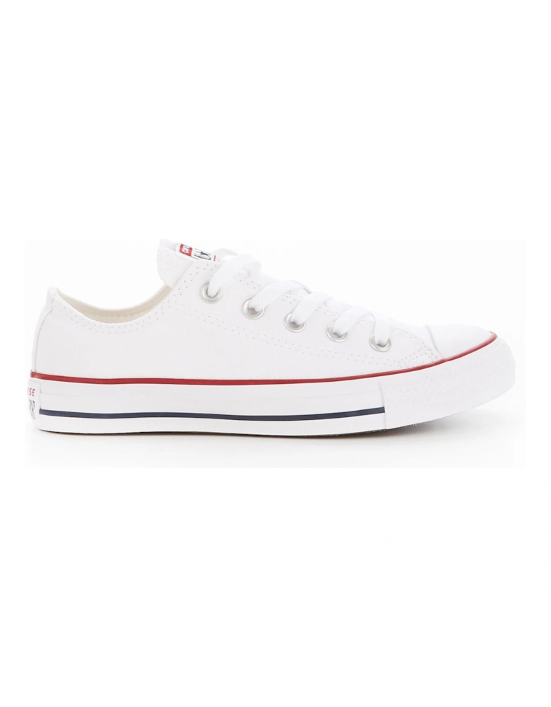 Unisex Wide Fit Ox Trainers - White