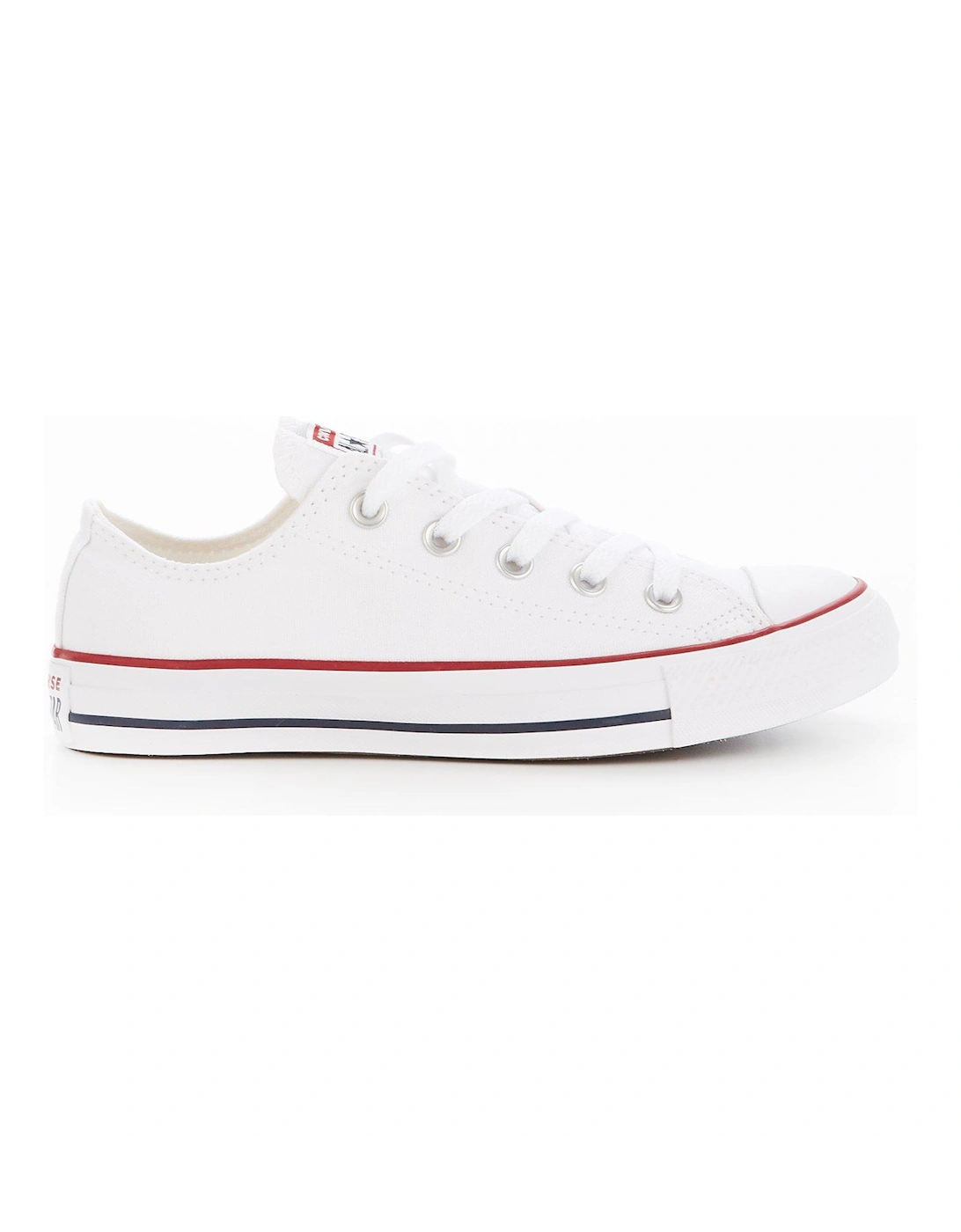 Unisex Wide Fit Ox Trainers - White, 8 of 7