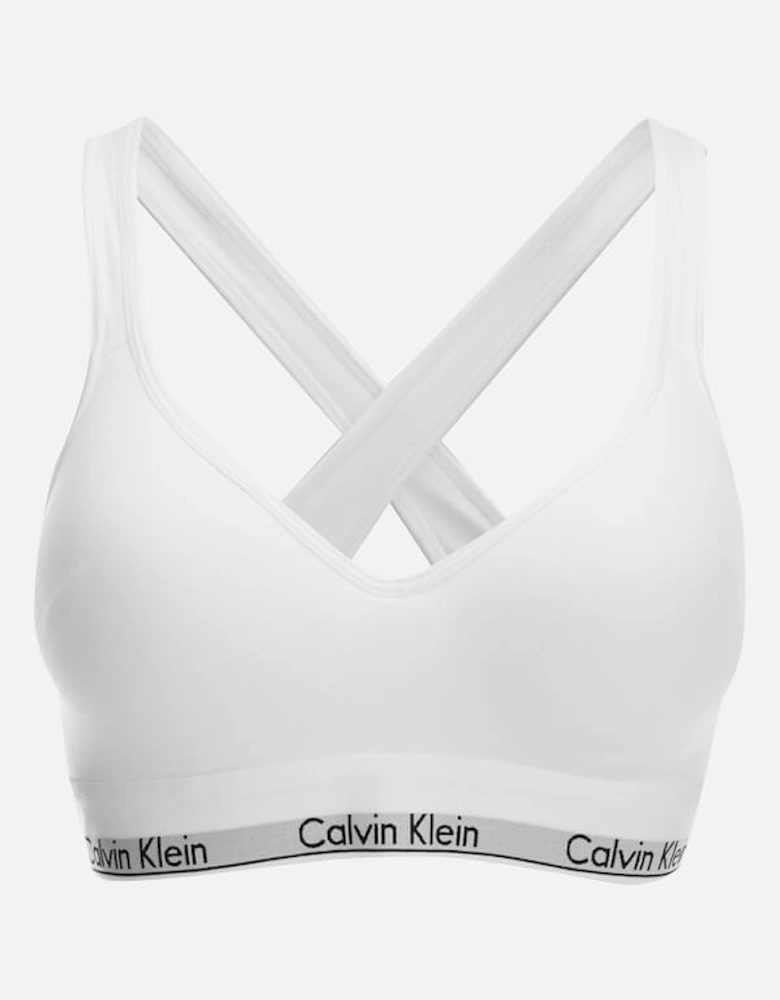 Women's Modern Cotton Lift Bralette - White - Calvin Klein