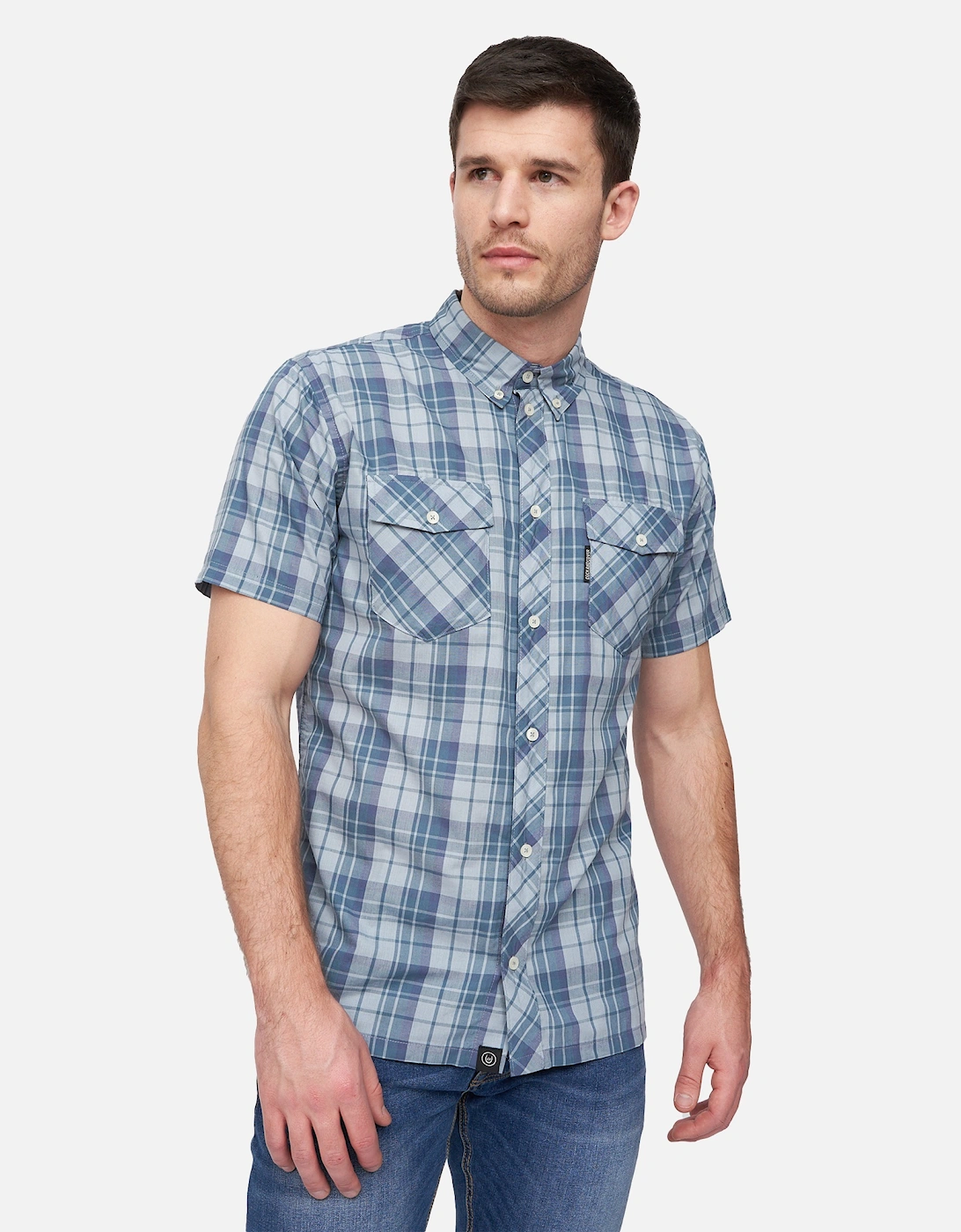 Duck and Cover Mens Femington Checked Shirt, 6 of 5