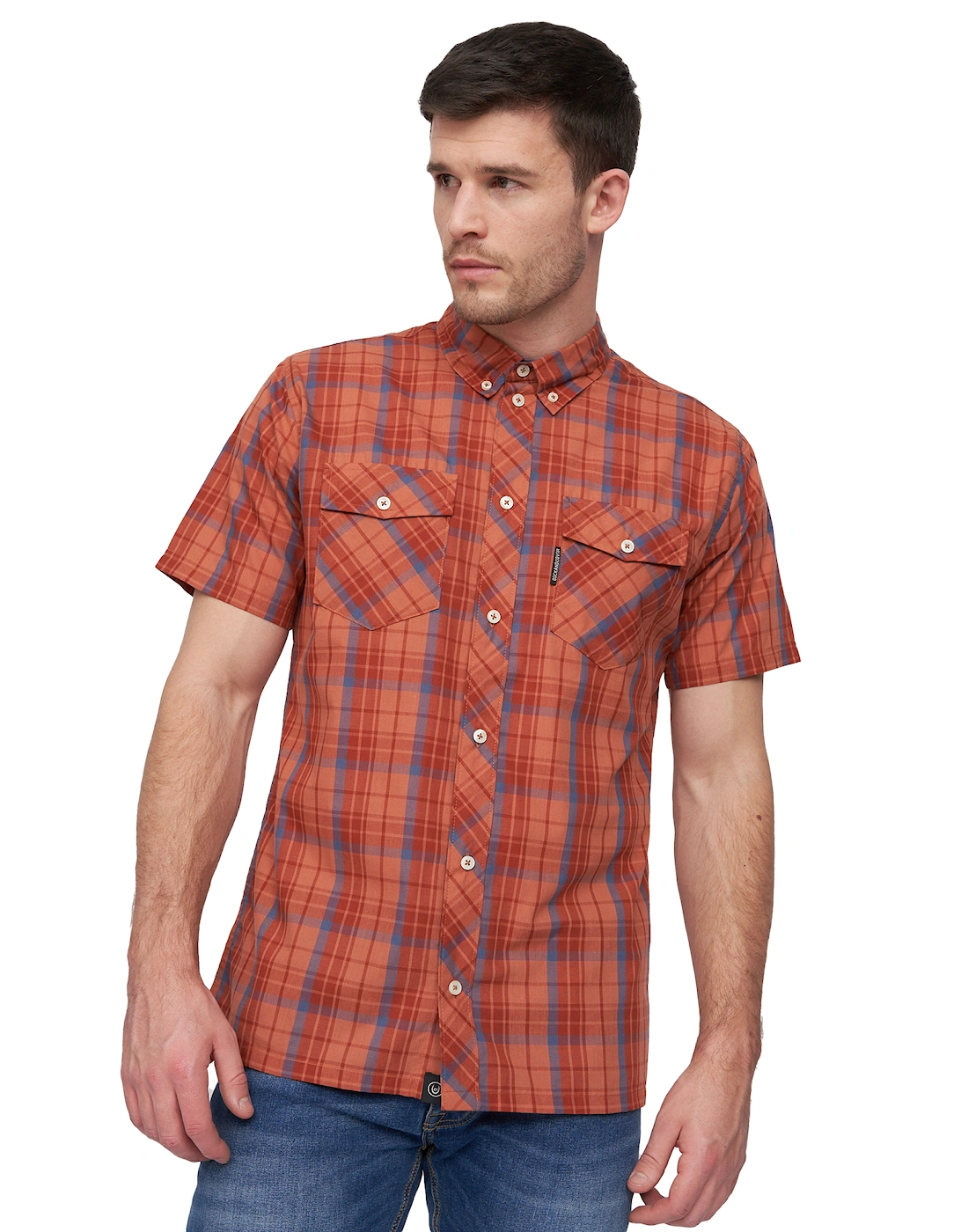 Duck and Cover Mens Femington Checked Shirt, 6 of 5
