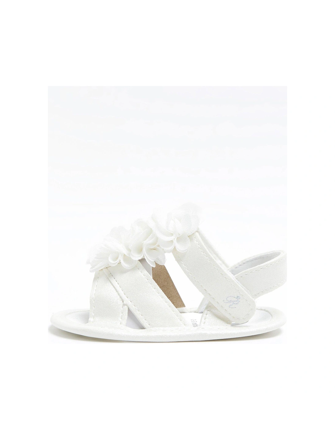 Baby Baby Girl Flower Sandals - White, 2 of 1